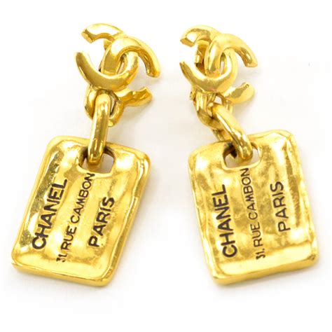 chanel 31 rue cambon earrings